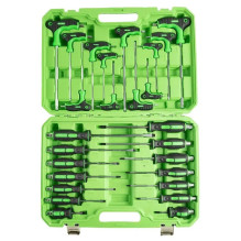Set of 26 pcs high-quality screwdrivers and T-handle hex keys with round end and star keys DS1005 Set of 26 pcs high-quality screwdrivers and T-handle hex keys with round end and star keys DS1005