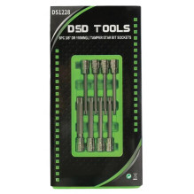 3 / 8" PAVAROS 110 MM LONG "TORX" SOCKET HEADS, 8 PCS. DS1228 3 / 8" PAVAROS 110 MM LONG "TORX" SOCKET HEADS, 8 PCS. DS1228