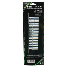 11 PCS. 3 / 8″ LONG 6-POINT SOCKET SET (8-19 MM) ON HOLDER DS1311 11 PCS. 3 / 8″ LONG 6-POINT SOCKET SET (8-19 MM) ON HOLDER DS1311