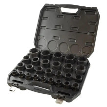 3 / 4" PAVAROS 6-SIDED IMPACT SOCKET SET, 27 PCS. DS1104