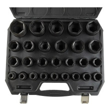 3 / 4" PAVAROS 6-SIDED IMPACT SOCKET SET, 27 PCS. DS1104