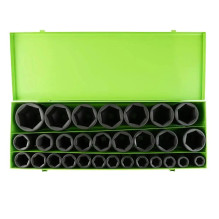3 / 4" PAVAROS 6 BRIAUNŲ GILIŲ SMŪGINIŲ GALVUČIŲ RINKINYS,29 VNT. DS1105