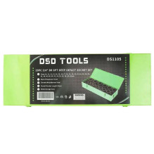 3 / 4" PAVAROS 6 FLAT DEEP IMPACT SOCKET SET, 29 PCS. DS1105 3 / 4" PAVAROS 6 FLAT DEEP IMPACT SOCKET SET, 29 PCS. DS1105