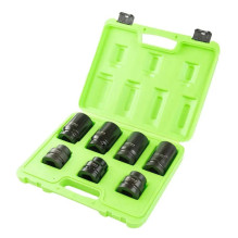 1" COLIO METRIC AND SAE IMPACT SOCKET SET FOR TRUCKS 7PCS. DS1145