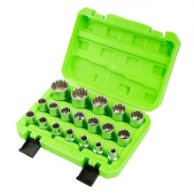 19 VNT. 1 / 2" JUNGTIES "GEAR LOCK" GALVUTĖS 8-32 MM DS1316 19 VNT. 1 / 2" JUNGTIES "GEAR LOCK" GALVUTĖS 8-32 MM DS1316