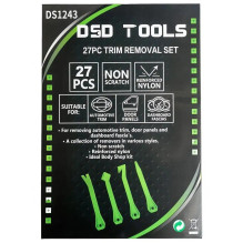 27 pcs. finishing removal kit DS1243 27 pcs. finishing removal kit DS1243