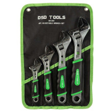 4 pcs. Adjustable wrench...
