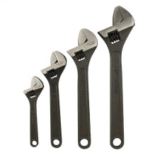 4 pcs. adjustable wrench set, black finish, DS1282 4 pcs. adjustable wrench set, black finish, DS1282