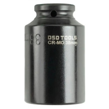 1 / 2" DRIVE 38MM 12-POINT HUB NUT SOCKET DS1161