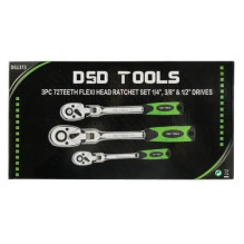 3 VNT. LANKSČIOS GALVOS TERKŠLIŲ KOMPLEKTAS 1 / 4", 3 / 8" IR 1 / 2" JUNGTIMS DS1373 3 VNT. LANKSČIOS GALVOS TERKŠLIŲ KOMPLEKTAS 1 / 4", 3 / 8" IR 1 / 2" JUNGTIMS DS1373