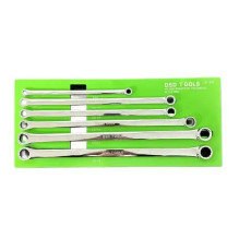 6-PIECE RING WRENCH SET FOR DAMAGED NUTS 8-19MM DS1808 6-PIECE RING WRENCH SET FOR DAMAGED NUTS 8-19MM DS1808