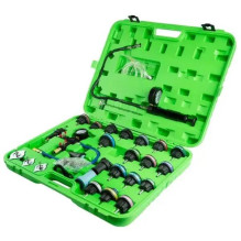 28-PIECE COOLING SYSTEM PRESSURE GAUGE FOR RADIATOR AND REFILL KIT DS1838 28-PIECE COOLING SYSTEM PRESSURE GAUGE FOR RADIATOR AND REFILL KIT DS1838