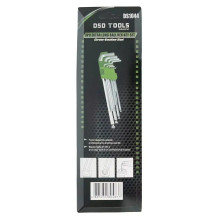 Set of 9 extra-long hex keys with ball end DS1044 Set of 9 extra-long hex keys with ball end DS1044