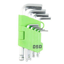 9-piece short hex key set...