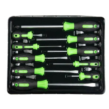 10-piece screwdriver set: Phillips and flathead ends DS1047 10-piece screwdriver set: Phillips and flathead ends DS1047
