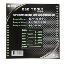 12-piece star screwdriver set DS1051 12-piece star screwdriver set DS1051