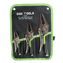 Set of 3 long-nose pliers...