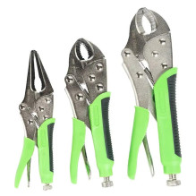 3 pcs. Locking pliers set with soft handles DS1271 3 pcs. Locking pliers set with soft handles DS1271
