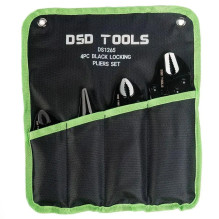 Set of 4 Black Locking Pliers DS1265 Set of 4 Black Locking Pliers DS1265