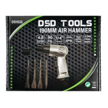 190 mm pneumatic hammer - 3,500 blows / min. DS1532 190 mm pneumatic hammer - 3,500 blows / min. DS1532