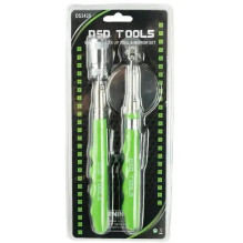 Magnetic pickup tool and mirror set with LED light DS1420