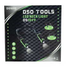Hands-free adjustable and detachable double head and neck lamp DS1099 Hands-free adjustable and detachable double head and neck lamp DS1099