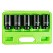 1 / 2" 12-POINT DEEP IMPACT HUB NUT SOCKETS, 5PCS DS1113 1 / 2" 12-POINT DEEP IMPACT HUB NUT SOCKETS, 5PCS DS1113