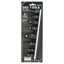 Set of 8 drumstick adapters with holder DS1124