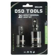 3 / 8" IR 1 / 2" 2-PIECE IMPACT UNIVERSAL JOINT SET DS1144 3 / 8" IR 1 / 2" 2-PIECE IMPACT UNIVERSAL JOINT SET DS1144