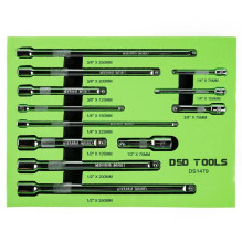 12 PCS Extension Set - 1 / 4", 3 / 8", 1 / 2" DS1479 12 PCS Extension Set - 1 / 4", 3 / 8", 1 / 2" DS1479