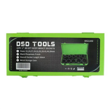 1" PAVAROS 6-SIDED DEEP IMPACT SOCKETS, 10PCS DS1103