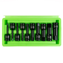 1 / 2" HEXAGONAL DRIVE IMPACT SOCKETS, 10PCS DS1107 1 / 2" HEXAGONAL DRIVE IMPACT SOCKETS, 10PCS DS1107