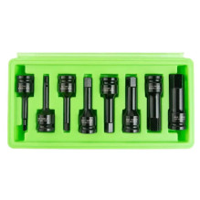 1 / 2" PAVAROS SMŪGINIAI ŠEŠIAKAMPIAI HEX ANTGALIAI ,8 vnt. DS1108