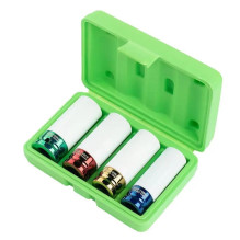 1 / 2" DRIVE DEEP IMPACT SOCKET SET FOR LIGHT ALLOY WHEELS 4PCS DS1128 1 / 2" DRIVE DEEP IMPACT SOCKET SET FOR LIGHT ALLOY WHEELS 4PCS DS1128