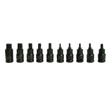 1 / 2" PAVAROS SMŪGINĖS ''TORX'' ANTGALIŲ GALVUTĖS 10 VNT. DS1168 1 / 2" PAVAROS SMŪGINĖS ''TORX'' ANTGALIŲ GALVUTĖS 10 VNT. DS1168