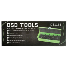 1 / 2" PAVAROS SMŪGINĖS ''TORX'' ANTGALIŲ GALVUTĖS 10 VNT. DS1168 1 / 2" PAVAROS SMŪGINĖS ''TORX'' ANTGALIŲ GALVUTĖS 10 VNT. DS1168