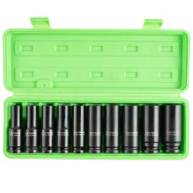 1 / 2" Long Impact Sockets, Metric, 10pcs DS1171 1 / 2" Long Impact Sockets, Metric, 10pcs DS1171