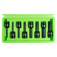 1 / 2" DRIVE IMPACT "SPLINE" SOCKETS, 8 PCS. DS1180