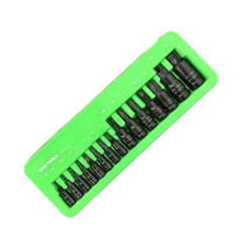 15 DALIŲ SMŪGINIŲ TORX ANTGALIŲ GALVUČIŲ RINKINYS - 1 / 4 3 / 8 1 / 2 PAVAROMS DS1181 15 DALIŲ SMŪGINIŲ TORX ANTGALIŲ GALVUČIŲ RINKINYS - 1 / 4 3 / 8 1 / 2 PAVAROMS DS1181