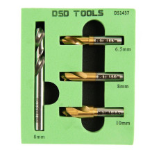 4 pcs. HSS cobalt spot...