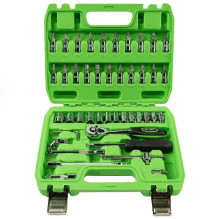 46 PCS. 1 / 4" METRIC SOCKET AND BIT SET DS1036 46 PCS. 1 / 4" METRIC SOCKET AND BIT SET DS1036