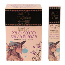 Incense Stick Set - Golden Palo Santo and White Sage 15g 4x21.5cm Incense Stick Set - Golden Palo Santo and White Sage 15g 4x21.5cm