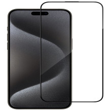 Connect Apple iPhone 16 Pro 2.5D Full Cover Japan Glue Glass Anti-Static Stronger
