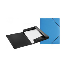 PAGNA Elasticated Folder A4 PP 3 Flaps Black PAGNA Elasticated Folder A4 PP 3 Flaps Black