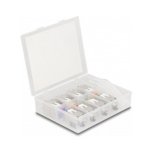 Keystone Modul RJ45 Buchse zu LSA Cat.6A werkzeugfrei farbig Set 8 Stück Keystone Modul RJ45 Buchse zu LSA Cat.6A werkzeugfrei farbig Set 8 Stück