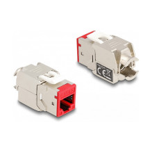 Keystone Modul RJ45 Buchse zu LSA Cat.6A werkzeugfrei farbig Set 8 Stück Keystone Modul RJ45 Buchse zu LSA Cat.6A werkzeugfrei farbig Set 8 Stück