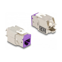Keystone Modul RJ45 Buchse zu LSA Cat.6A werkzeugfrei farbig Set 8 Stück Keystone Modul RJ45 Buchse zu LSA Cat.6A werkzeugfrei farbig Set 8 Stück