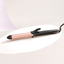 BaByliss 25 mm plaukų garbanojimo žnyplės Garbanojimo žnyplės Šiltai juoda, rausvo aukso spalvos 98,4' (2,5 m) BaByliss 25 mm plaukų garbanojimo žnyplės Garbanojimo žnyplės Šiltai juoda, rausvo aukso spalvos 98,4' (2,5 m)