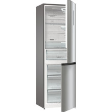 Gorenje NRK6192AXL4 fridge-freezer Freestanding 300 L E Grey