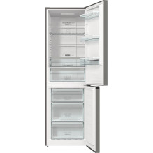Gorenje NRK6192AXL4 fridge-freezer Freestanding 300 L E Grey
